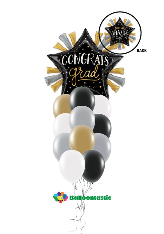 Congrats Grad / You Are Amazing Balloon Bouquet - #11